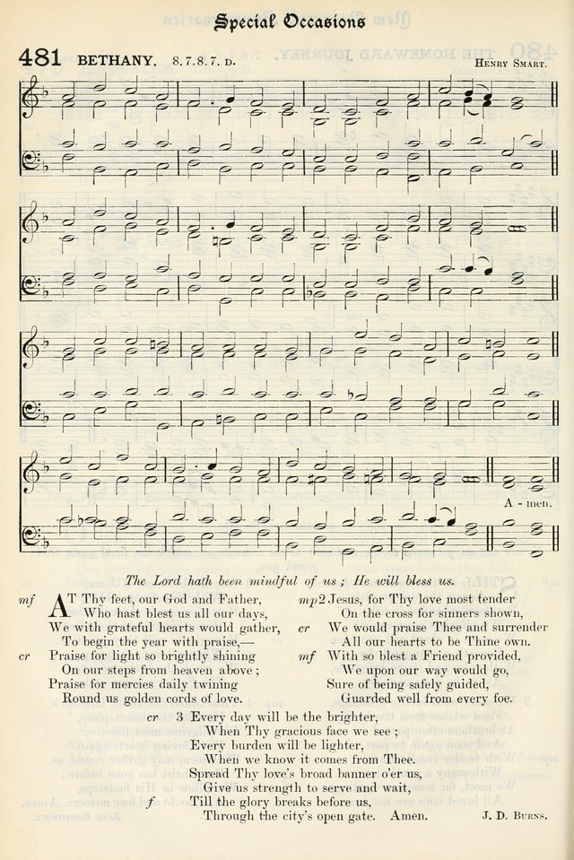 The Presbyterian Book of Praise: approved and commended by the General Assembly of the Presbyterian Church in Canada, with Tunes page 574