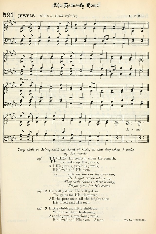 The Presbyterian Book of Praise: approved and commended by the General Assembly of the Presbyterian Church in Canada, with Tunes page 675