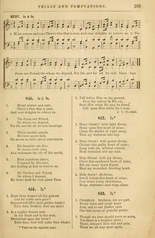 Plymouth Collection of Hymns and Tunes; for the use of Christian Congregations page 284