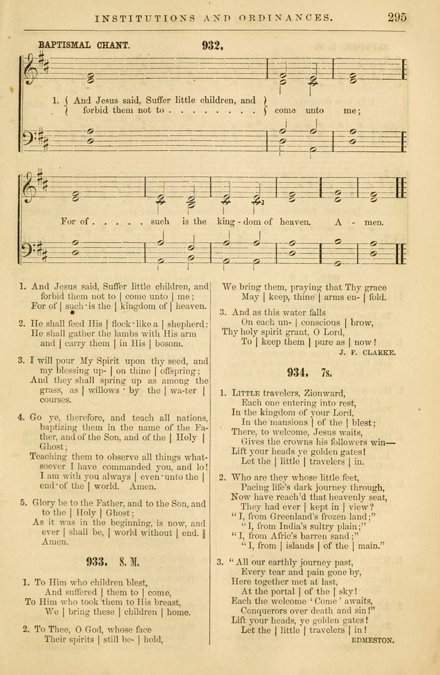 Plymouth Collection of Hymns and Tunes; for the use of Christian Congregations page 314