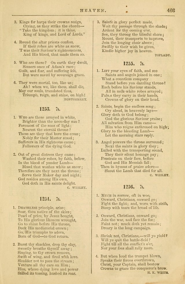 Plymouth Collection of Hymns and Tunes; for the use of Christian Congregations page 422