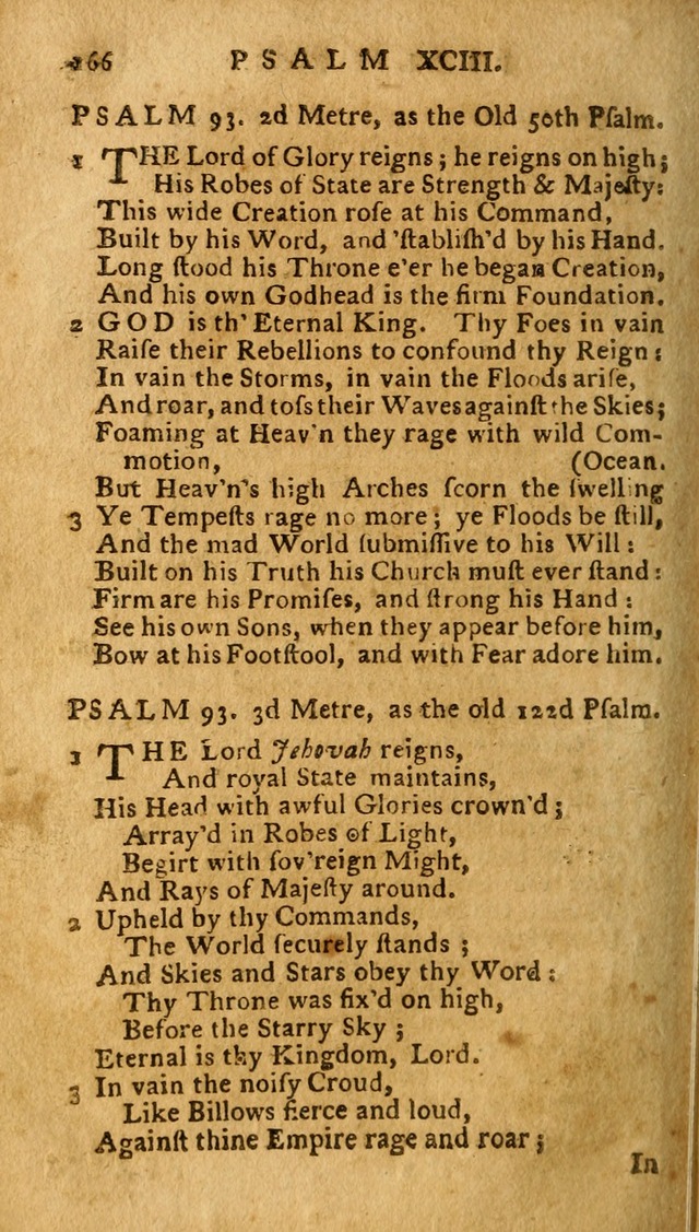 The Psalms of David: imitated in the language of the New Testament. page 166