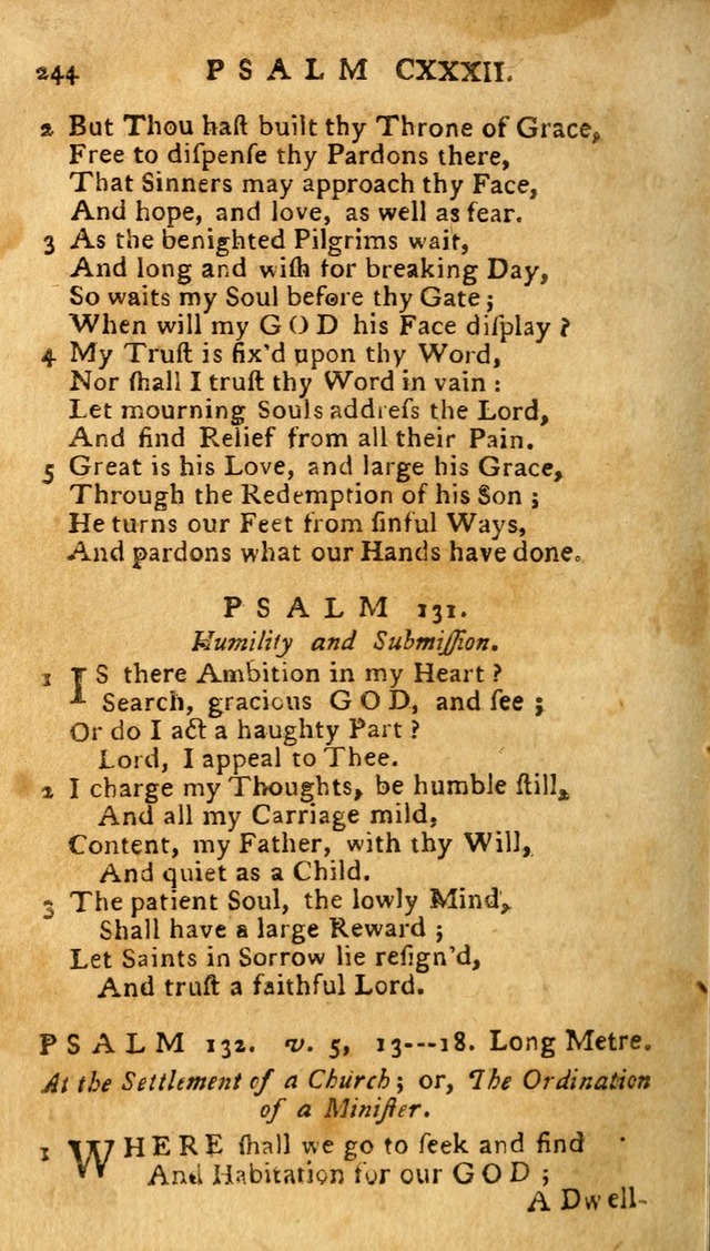 The Psalms of David: imitated in the language of the New Testament. page 244