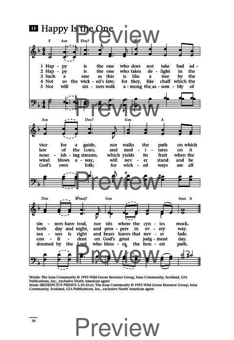 Psalms for All Seasons: a complete Psalter for worship page 10