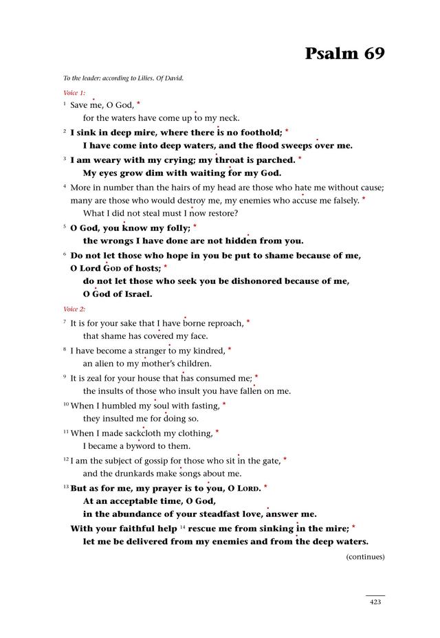 Psalms for All Seasons: a complete Psalter for worship page 424