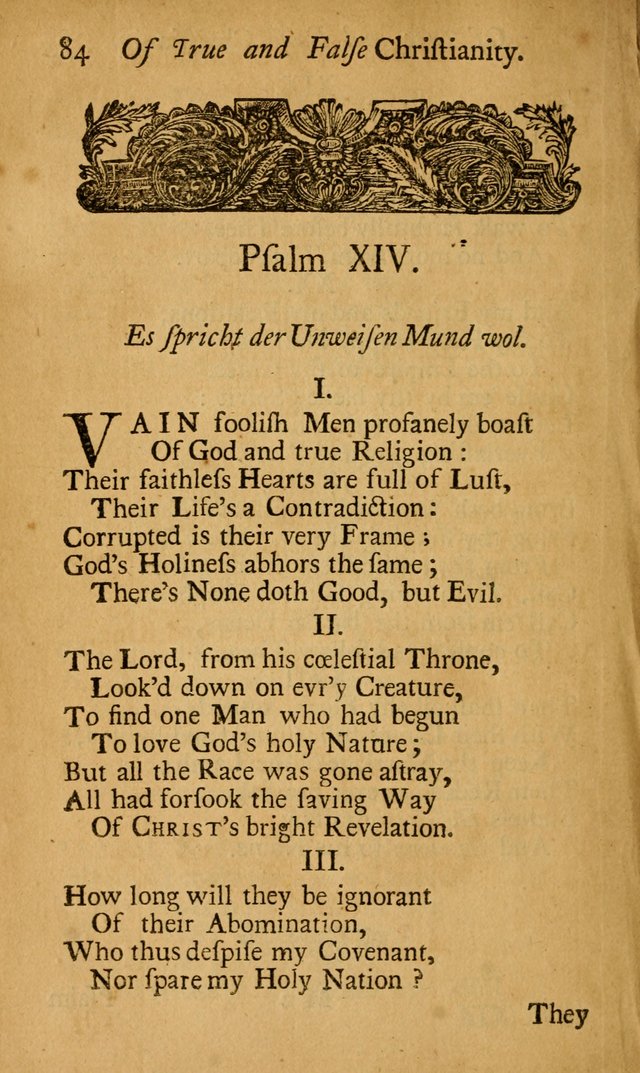 Psalmodia Germanica: or, The German Psalmody: translated from the high Dutch together with their proper tunes and thorough bass (2nd ed., corr. and enl.) page 146