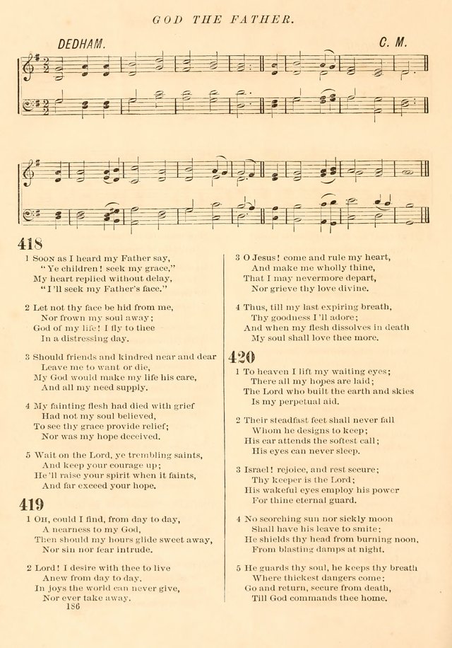 The Presbyterian Hymnal page 186
