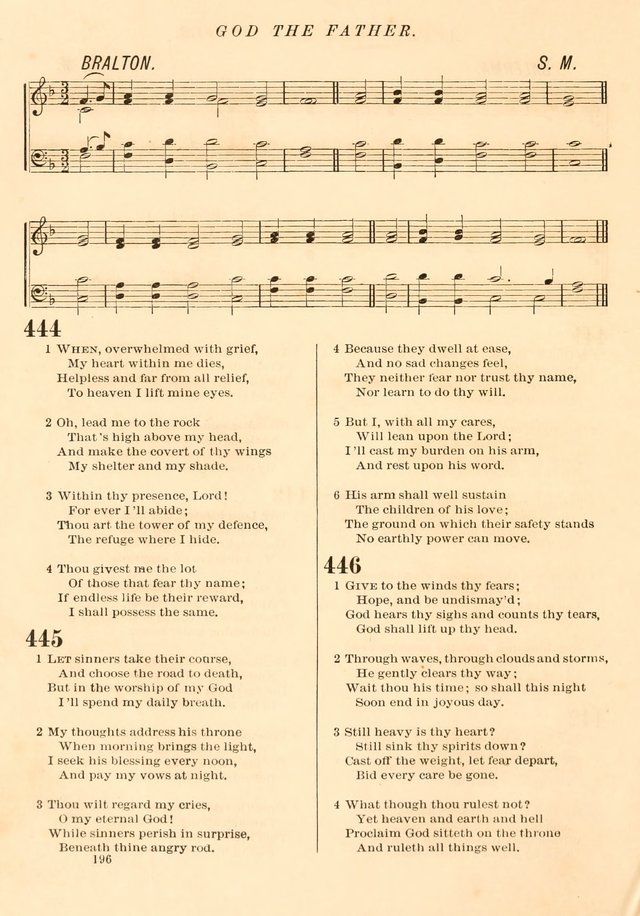The Presbyterian Hymnal page 196