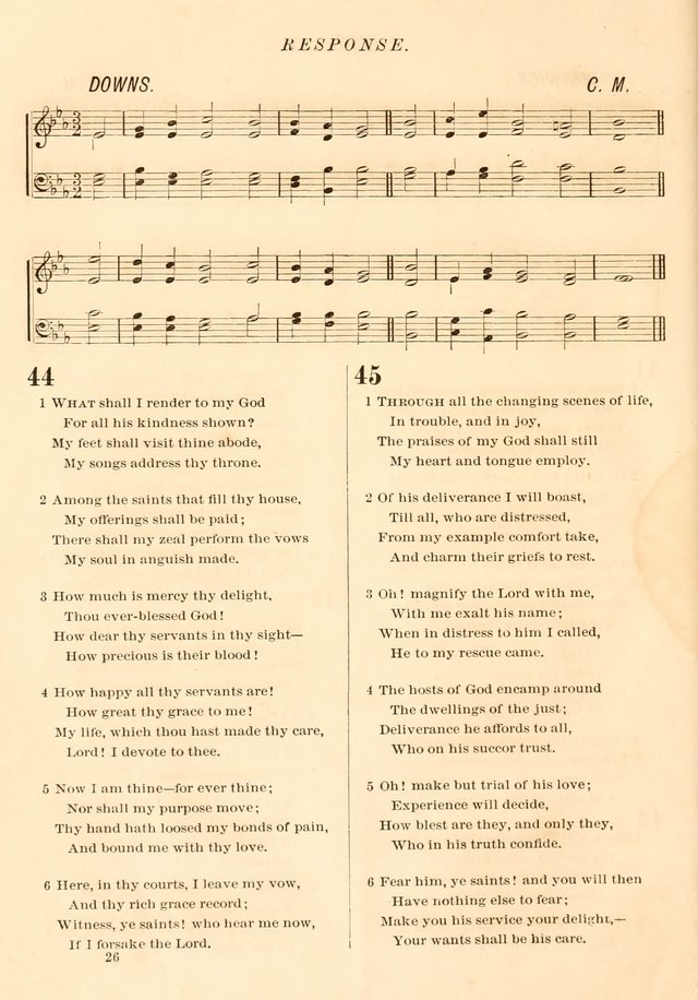 The Presbyterian Hymnal page 26