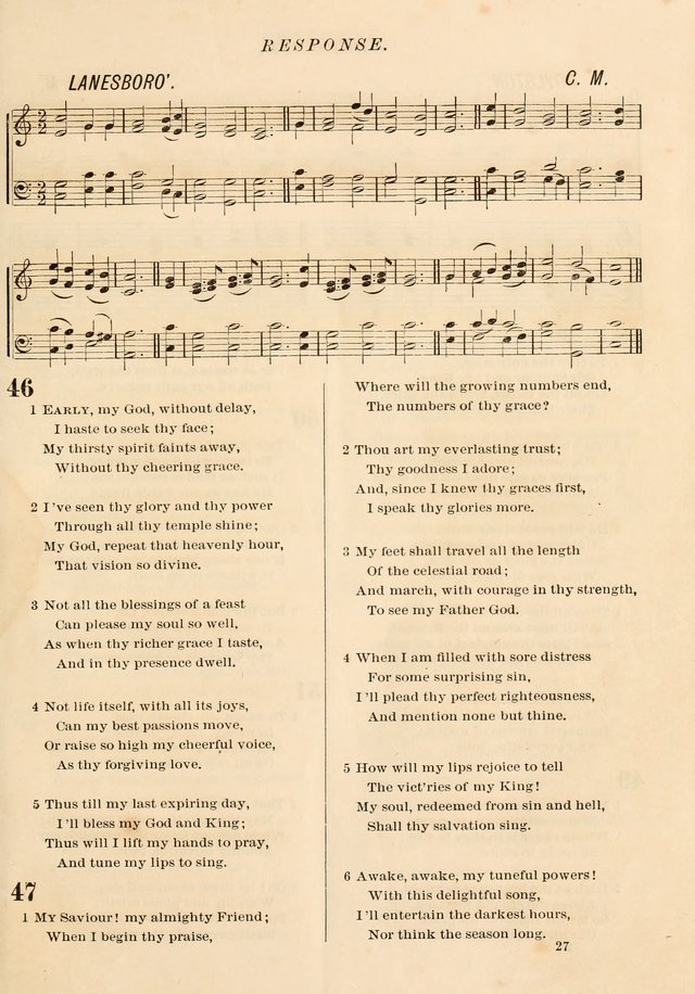 The Presbyterian Hymnal page 27
