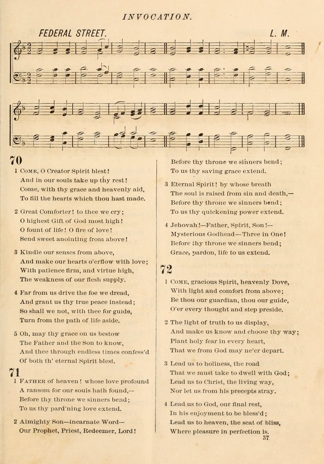 The Presbyterian Hymnal page 37