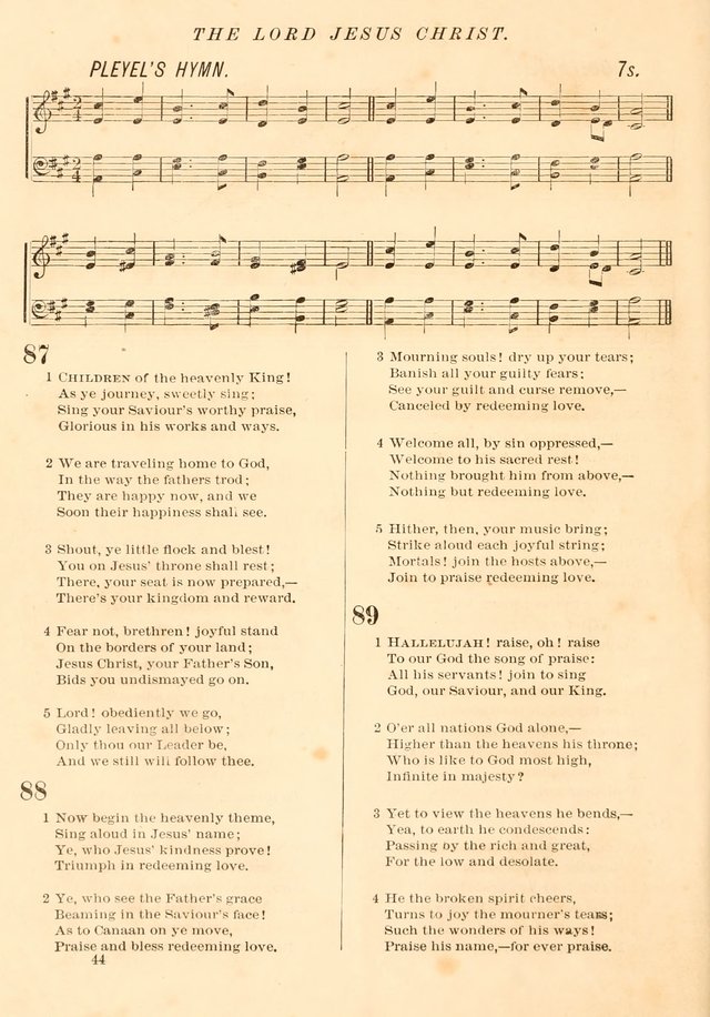 The Presbyterian Hymnal page 44
