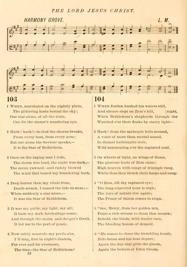 The Presbyterian Hymnal page 52