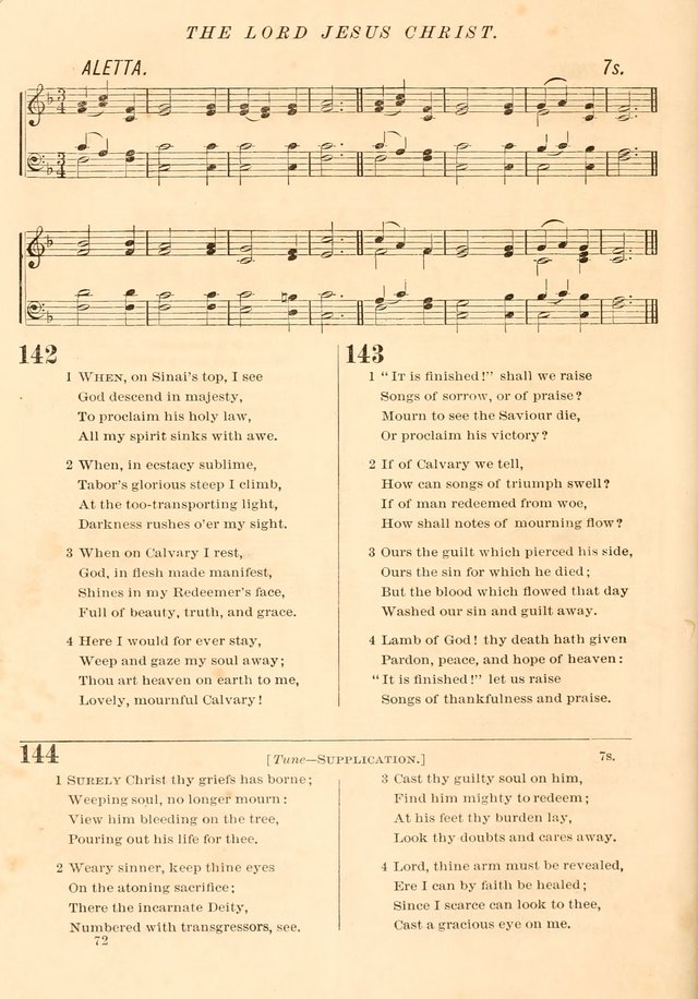 The Presbyterian Hymnal page 72