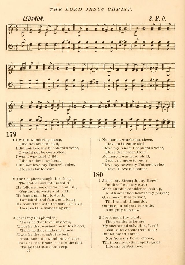 The Presbyterian Hymnal page 90