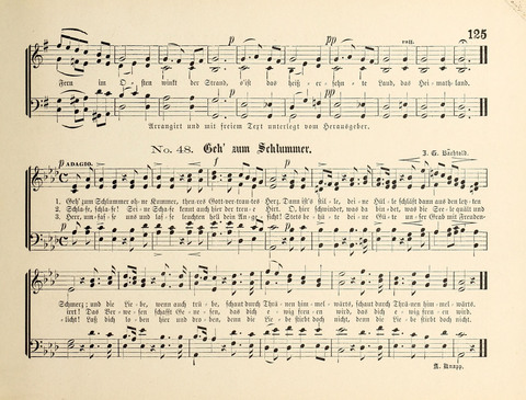 Polyhymnia: Sammlung christlich-religiöser Gesänge, für Gemischten Kirchen-Chor page 125