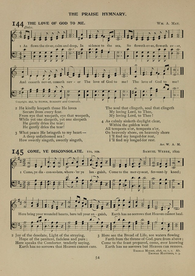 The Praise Hymnary: a collection of sacred song page 49