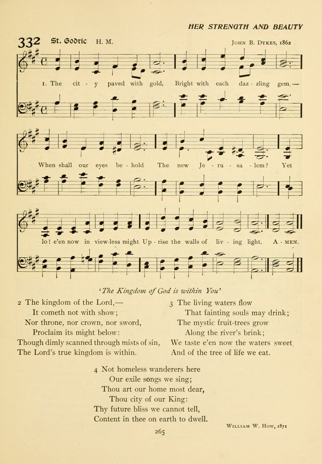 The Pilgrim Hymnal page 265