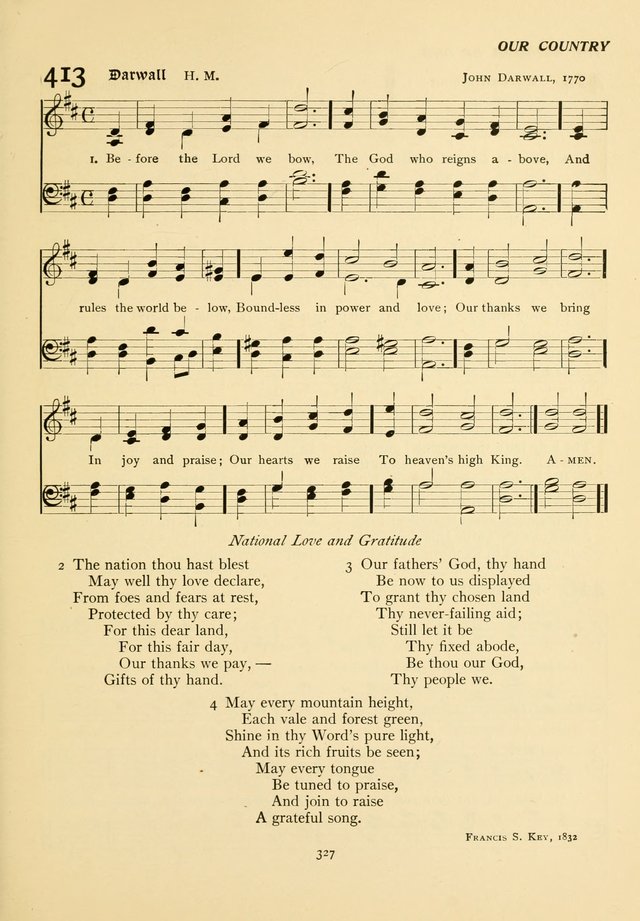 The Pilgrim Hymnal page 327