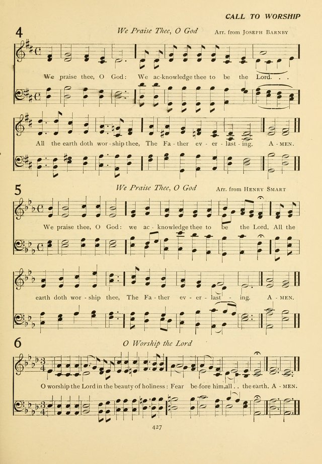 The Pilgrim Hymnal page 427