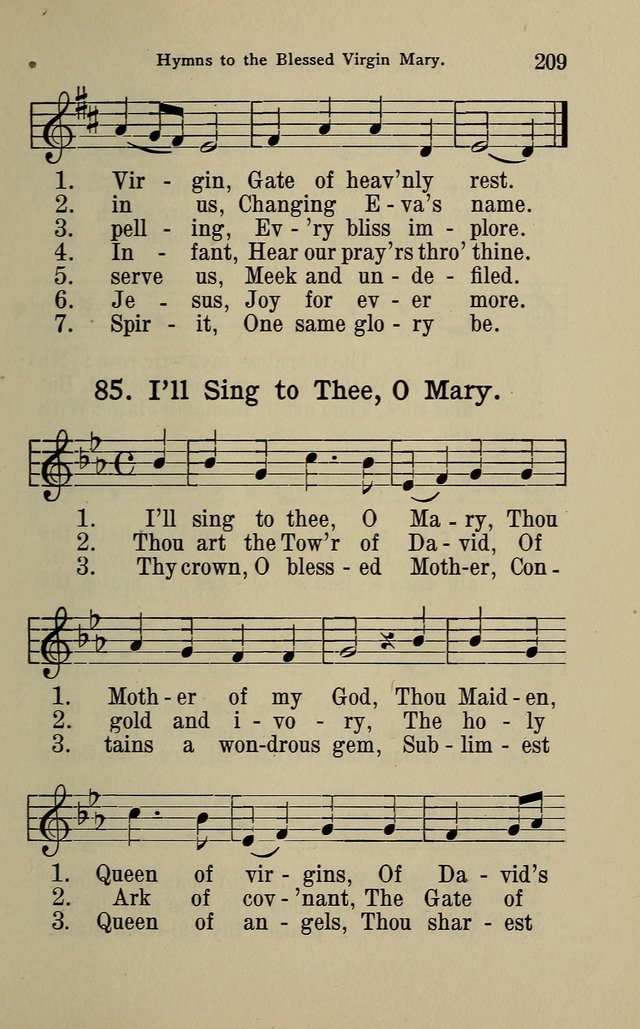 The Parish Hymnal page 209