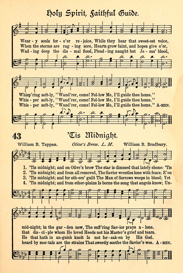 The Popular Hymnal page 29