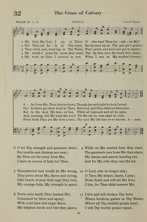 The Psalter Hymnal: The Psalms and Selected Hymns page 32