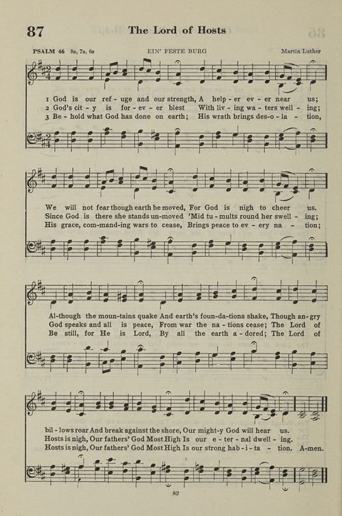 The Psalter Hymnal: The Psalms and Selected Hymns page 82