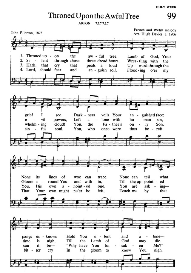 The Presbyterian Hymnal: hymns, psalms, and spiritual songs page 111