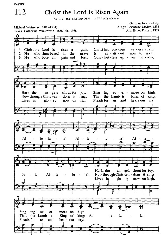 The Presbyterian Hymnal: hymns, psalms, and spiritual songs page 126