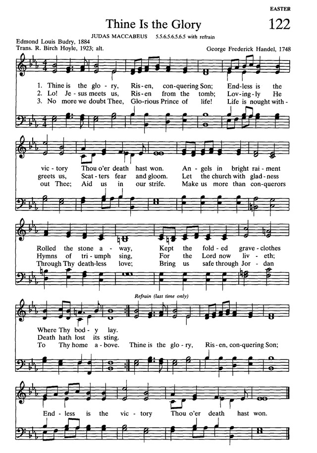 The Presbyterian Hymnal: hymns, psalms, and spiritual songs page 137