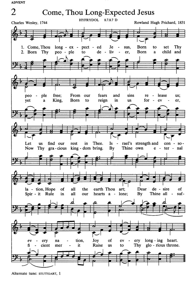 The Presbyterian Hymnal: hymns, psalms, and spiritual songs page 2
