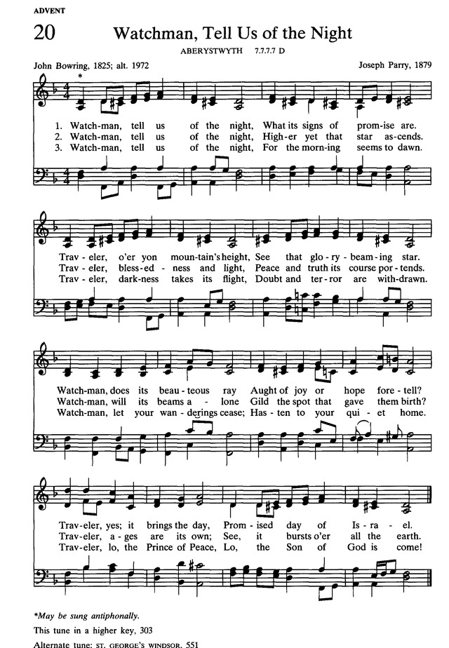 The Presbyterian Hymnal: hymns, psalms, and spiritual songs page 22