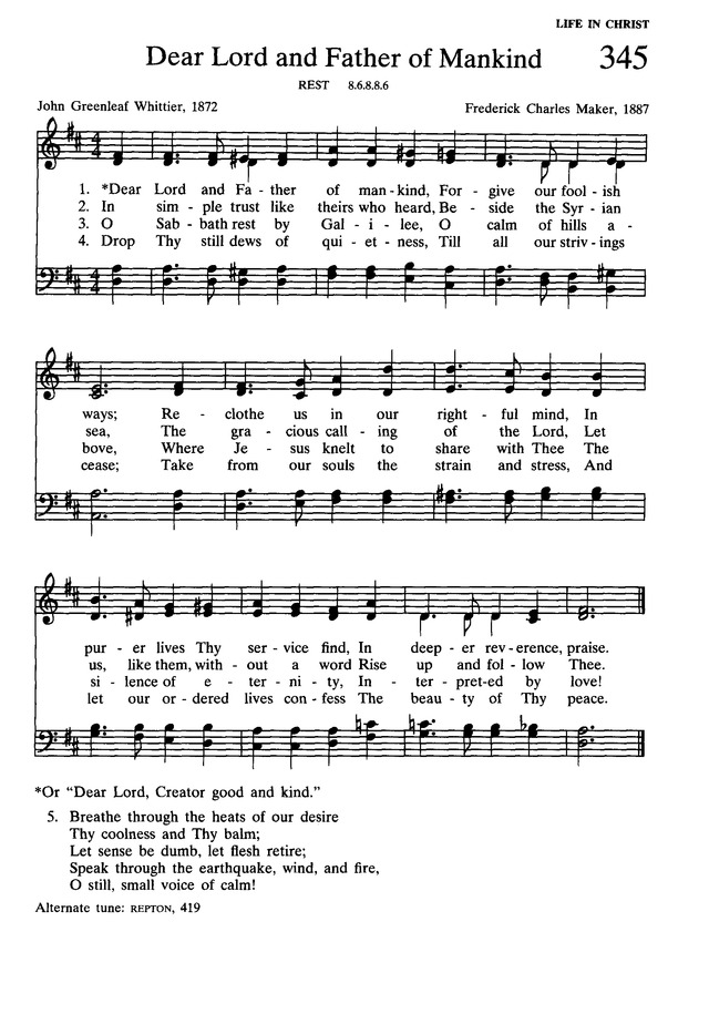 The Presbyterian Hymnal: hymns, psalms, and spiritual songs page 381