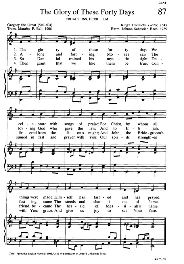 The Presbyterian Hymnal: hymns, psalms, and spiritual songs page 99