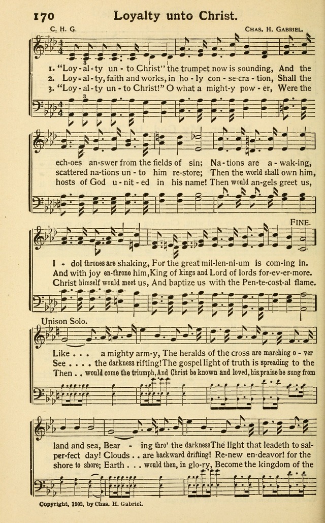Pentecostal Hymns Nos. 3 and 4 Combined page 170
