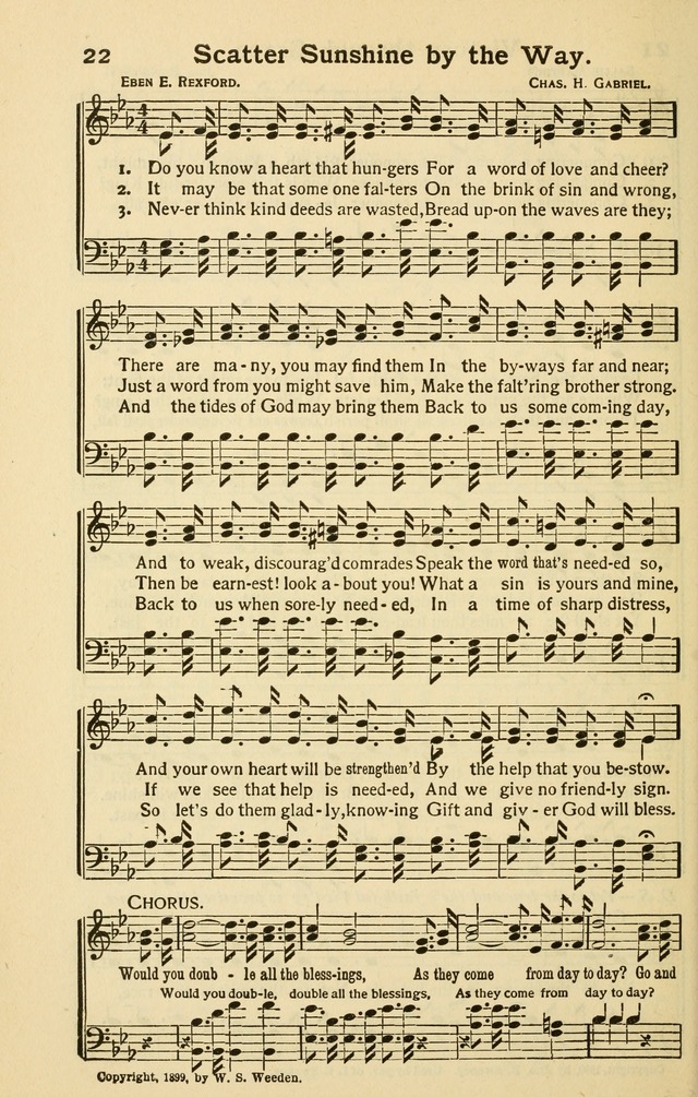 Pentecostal Hymns Nos. 3 and 4 Combined page 22