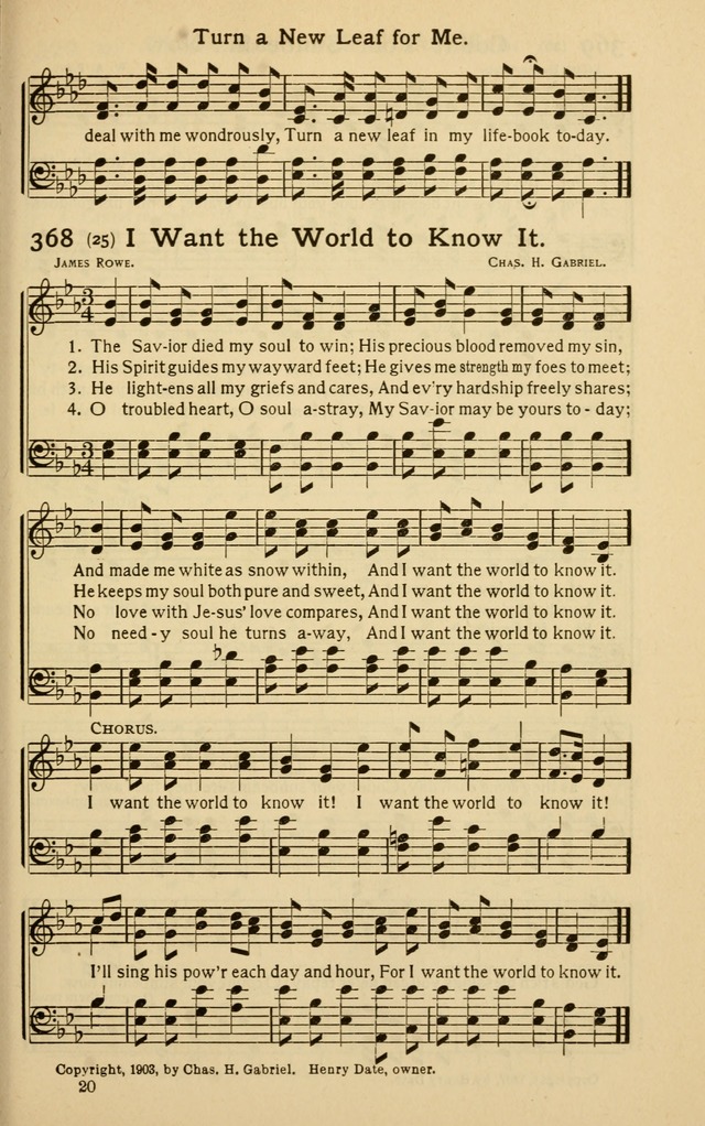 Pentecostal Hymns Nos. 3 and 4 Combined page 303