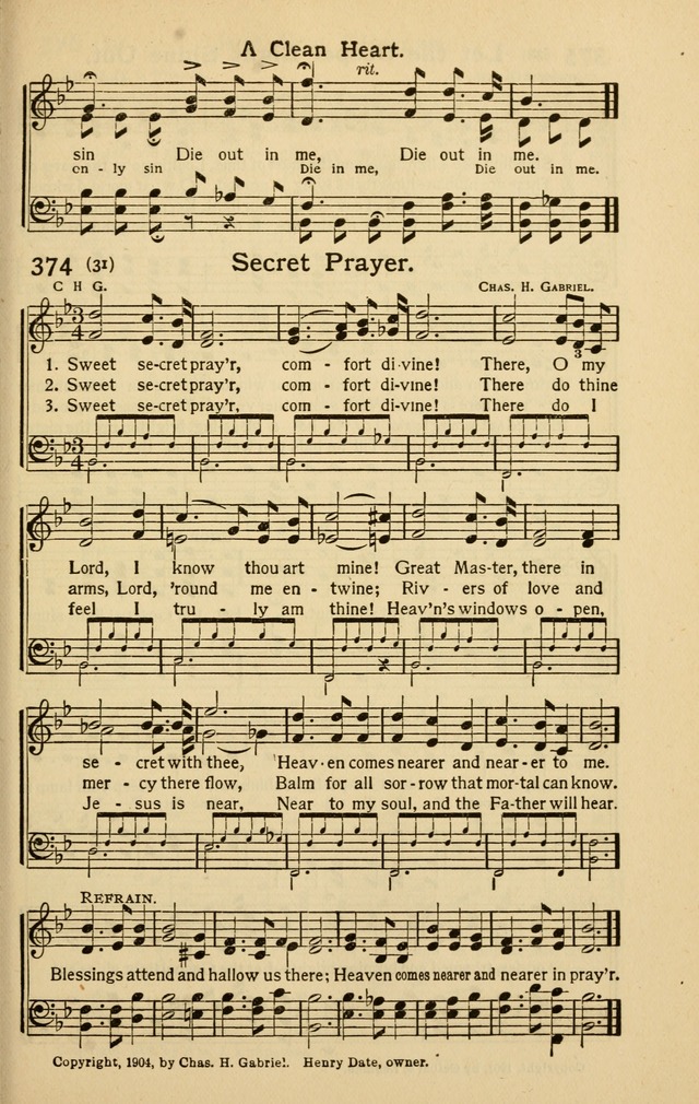 Pentecostal Hymns Nos. 3 and 4 Combined page 309