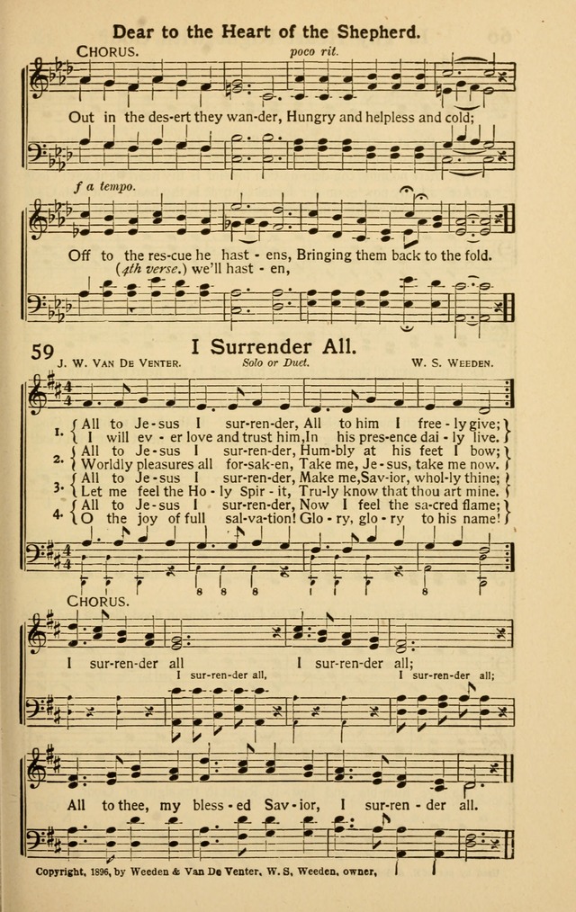 Pentecostal Hymns Nos. 3 and 4 Combined page 59
