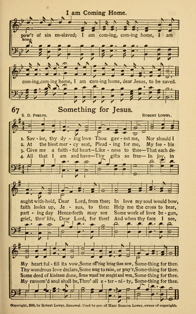 Pentecostal Hymns Nos. 3 and 4 Combined page 67