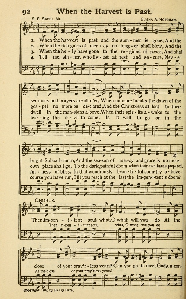Pentecostal Hymns Nos. 3 and 4 Combined page 92