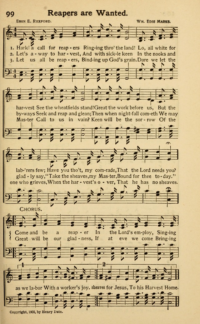 Pentecostal Hymns Nos. 3 and 4 Combined page 99