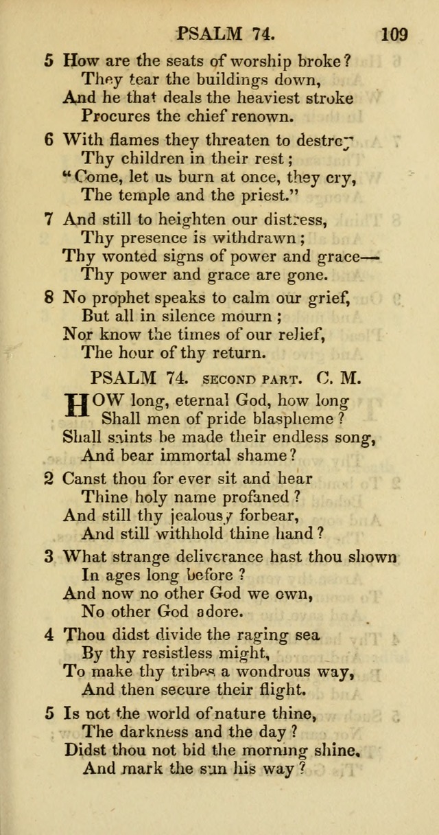 Psalms and Hymns Adapted to Public Worship, and Approved by the General Assembly of the Presbyterian Church in the United States of America page 111