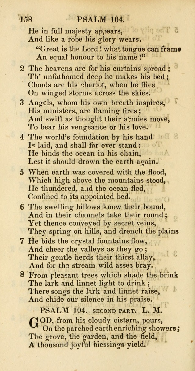 Psalms and Hymns Adapted to Public Worship, and Approved by the General Assembly of the Presbyterian Church in the United States of America page 160