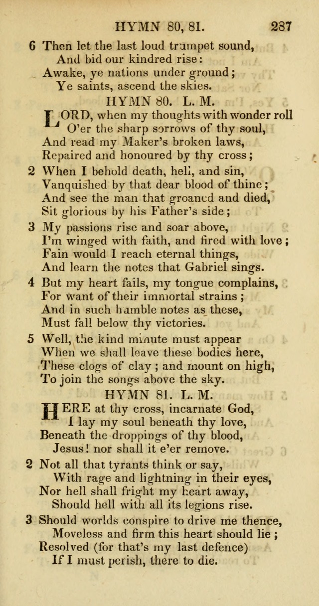 Psalms and Hymns Adapted to Public Worship, and Approved by the General Assembly of the Presbyterian Church in the United States of America page 289
