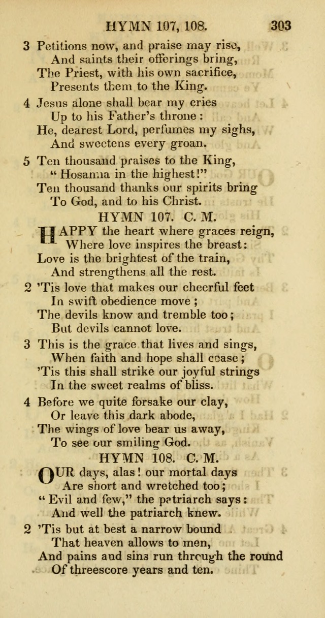 Psalms and Hymns Adapted to Public Worship, and Approved by the General Assembly of the Presbyterian Church in the United States of America page 305