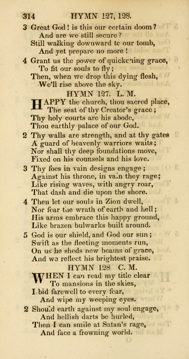 Psalms and Hymns Adapted to Public Worship, and Approved by the General Assembly of the Presbyterian Church in the United States of America page 316