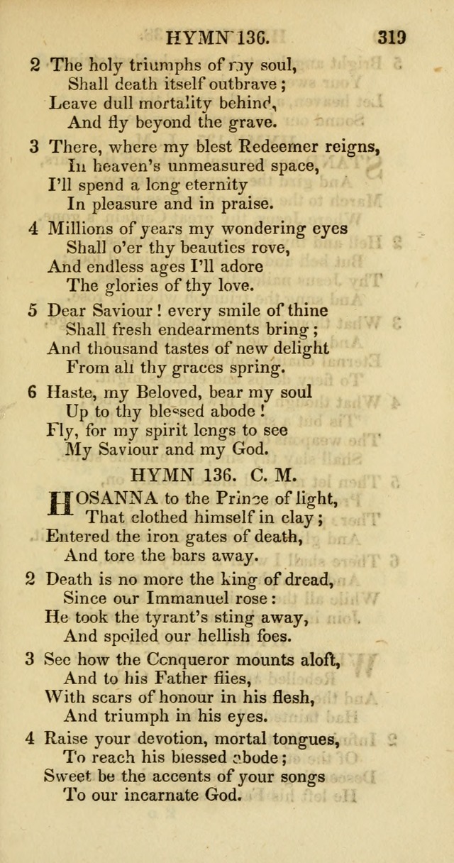 Psalms and Hymns Adapted to Public Worship, and Approved by the General Assembly of the Presbyterian Church in the United States of America page 321