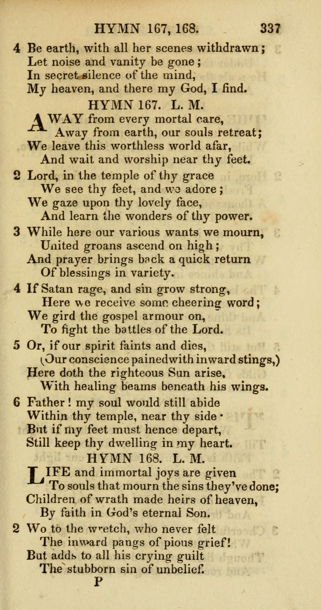 Psalms and Hymns Adapted to Public Worship, and Approved by the General Assembly of the Presbyterian Church in the United States of America page 339
